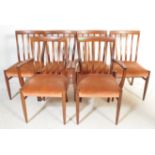 SIX TEAK DINING CHAIRS - MID 20TH CENTURY