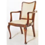 EDWARDIAN MAHOGANY METAMORPHIC BARBOURS CHAIR