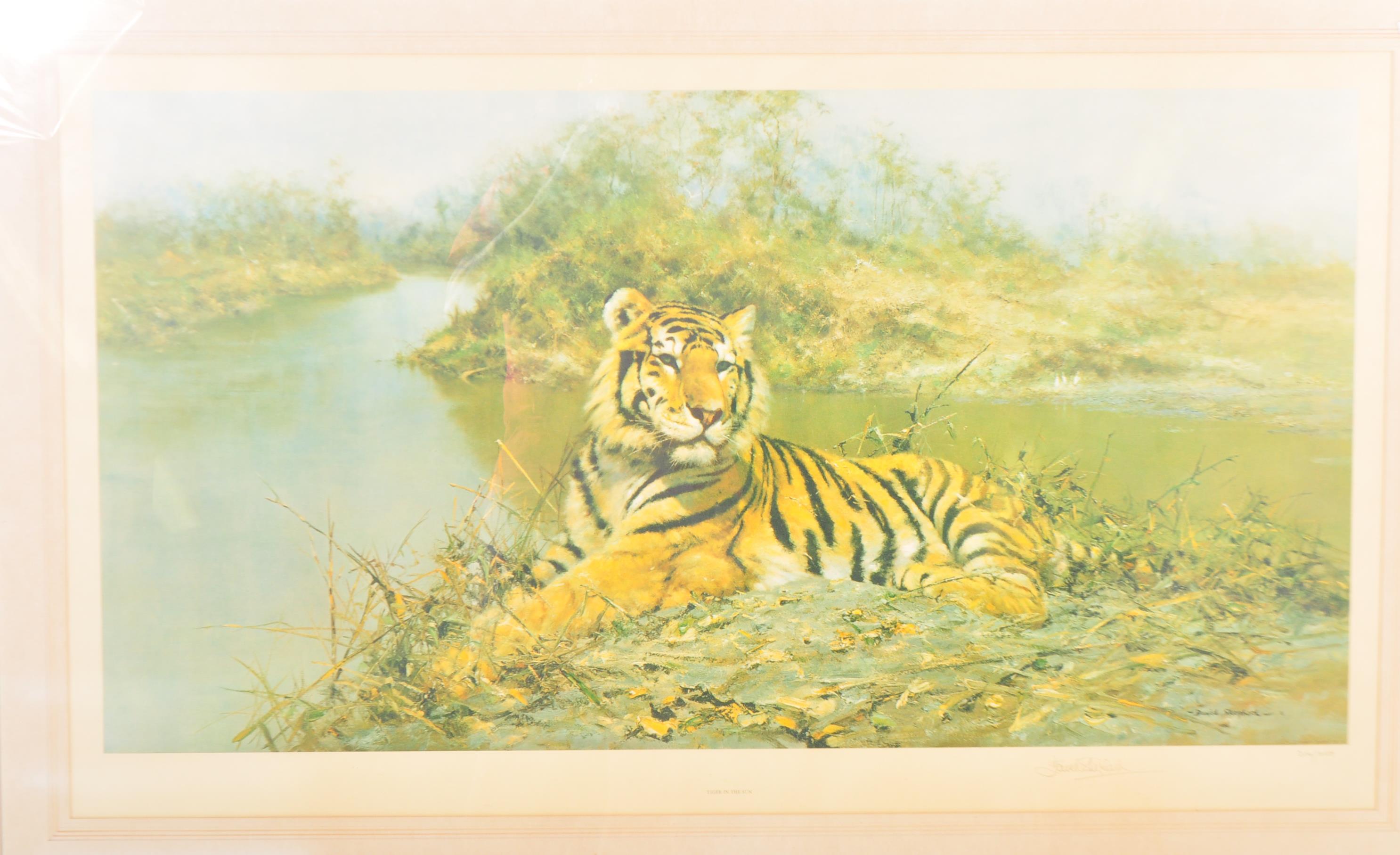 DAVID SHEPERD - TIGER RESTING IN THE SUN - LIMITED EDITION PRINT - Image 2 of 6