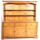 20TH CENTURY FARMHOUSE WELSH PINE DRESSER