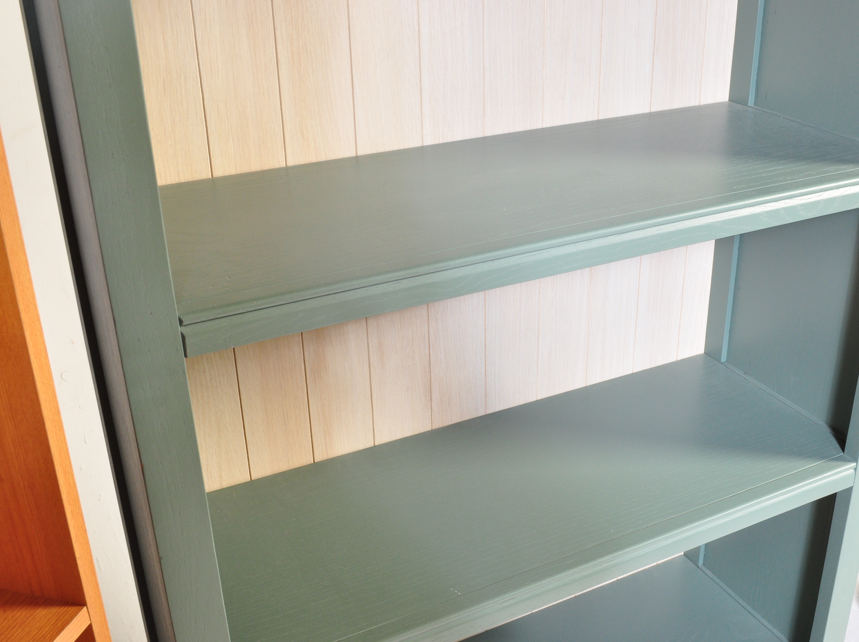 TWO 20TH CENTURY PINE BOOKSHELVES - Image 3 of 4