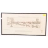 RONALD JONES LONDON BRIDGE LIMITED EDITON PRINT