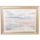 SHEILA MACLEOD ROBERTSON - OIL ON BOARD SEASCAPE PAINTING