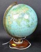 VINTAGE DESK TOP GLOBE TABLE LAMP