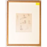 EILEEN ALICE SOPER - STUDIES OF A SMALL BOY - PENCIL SKETCH