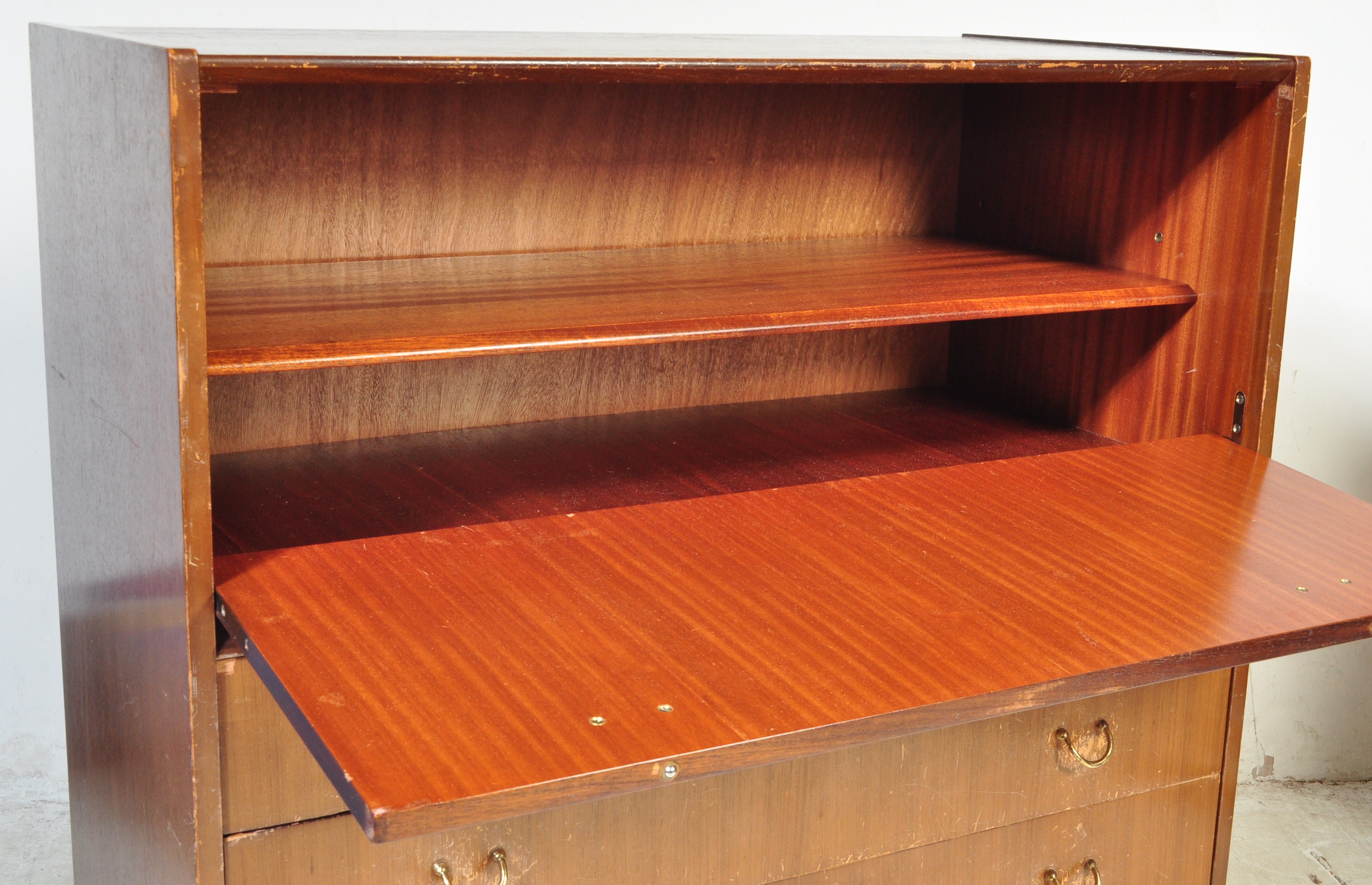 MID CENTURY G PLAN - E GOMME - FITTED BUREAU - Bild 3 aus 5