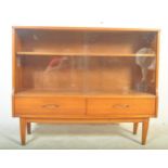 G-PLAN MID CENTURY TEAK WOOD BOOKCASE DISPLAY CABINET