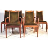 G PLAN - SIX RETRO VINTAGE "FRESCO" DINING CHAIRS