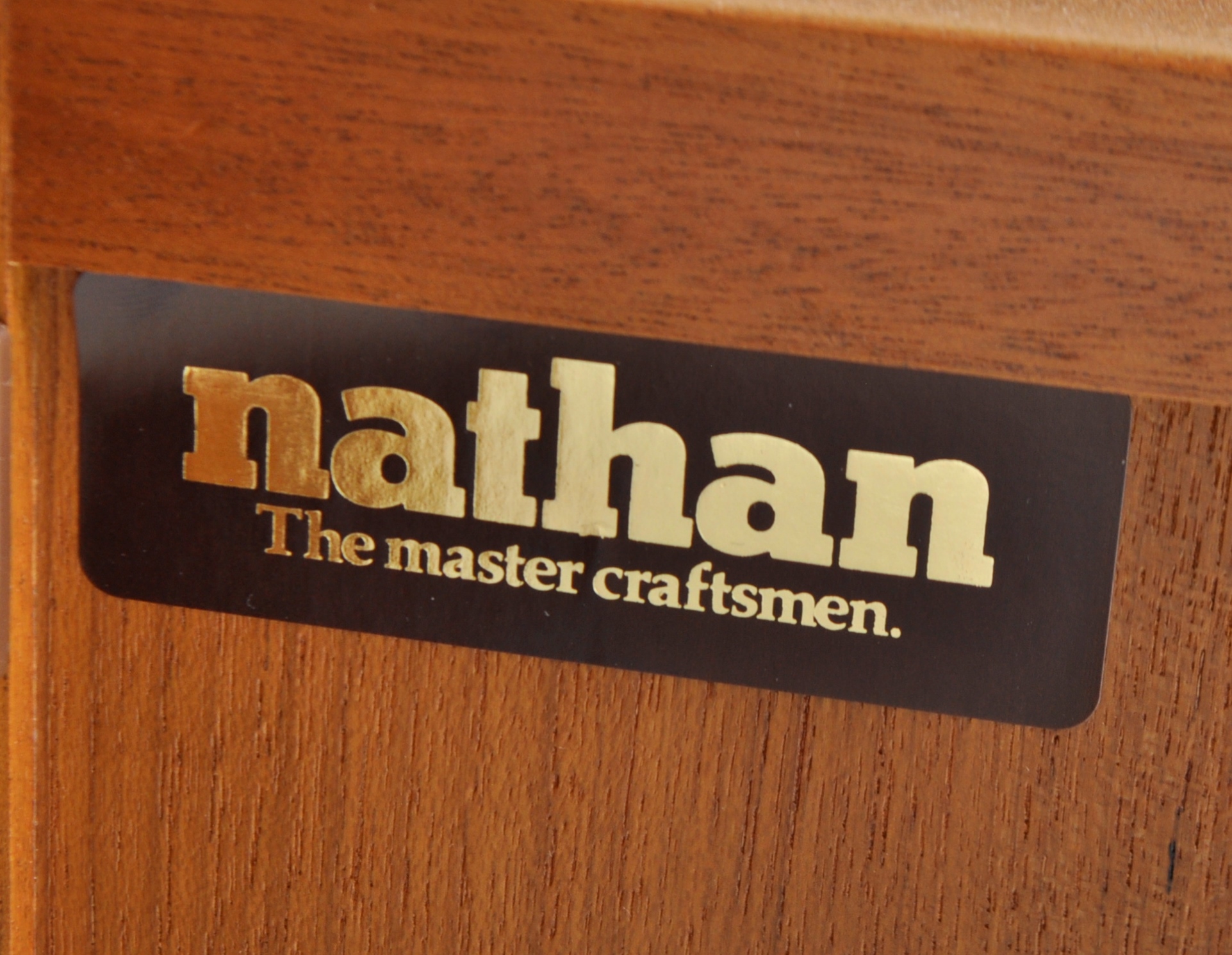NATHAN - SQUARES PATTERN - RETRO SIDEBOARD - Image 8 of 8
