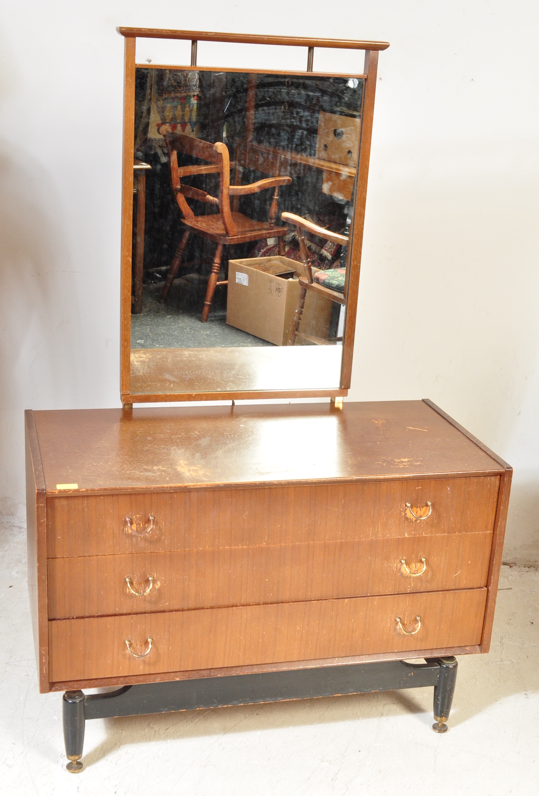 G-PLAN- E GOMME - MIRROR BACK DRESSING TABLE CHEST - Image 2 of 5