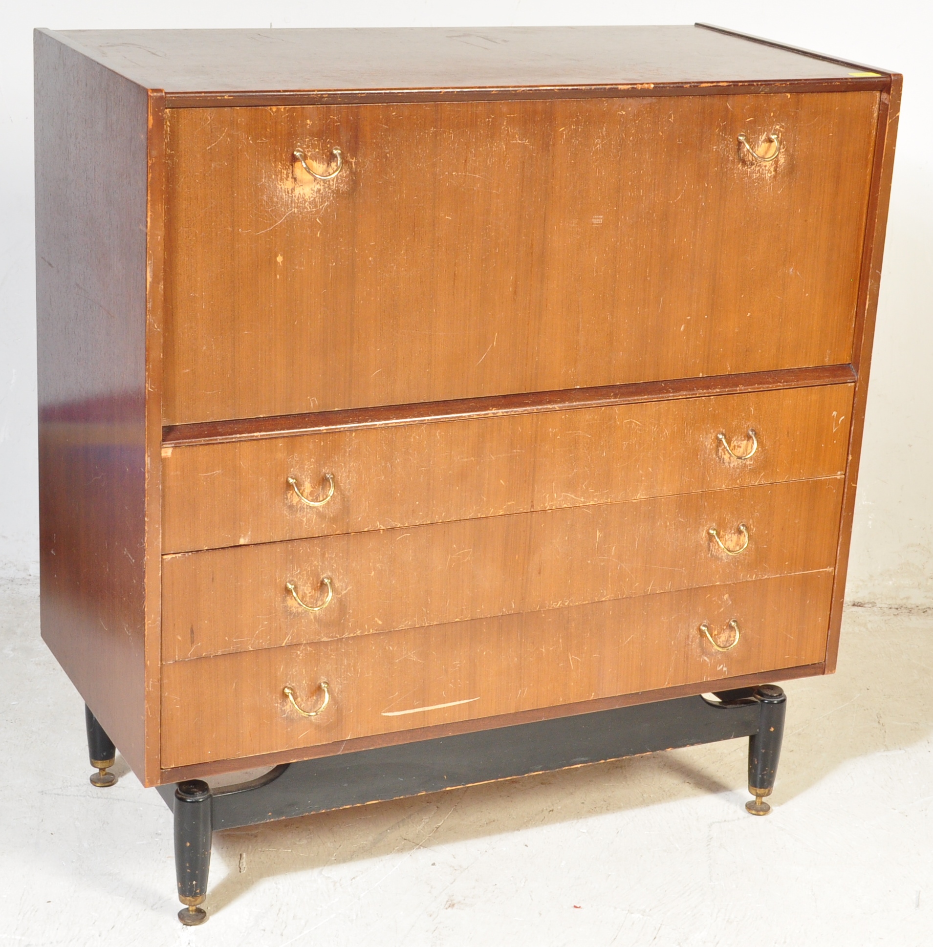 MID CENTURY G PLAN - E GOMME - FITTED BUREAU - Image 2 of 5