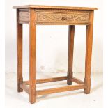 CARVED OAK JACOBEAN REVIVAL HALL TABLE