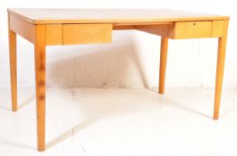 RETRO VINTAGE OAK SCHOOL DESK