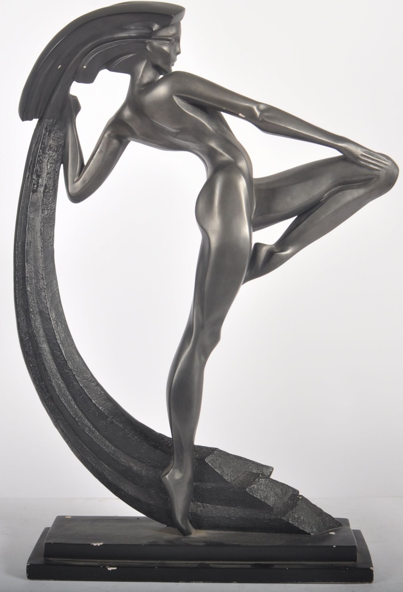 AFTER ALEXSANDER DANEL - BRONZE EFFECT SCULPTURE - Image 5 of 7