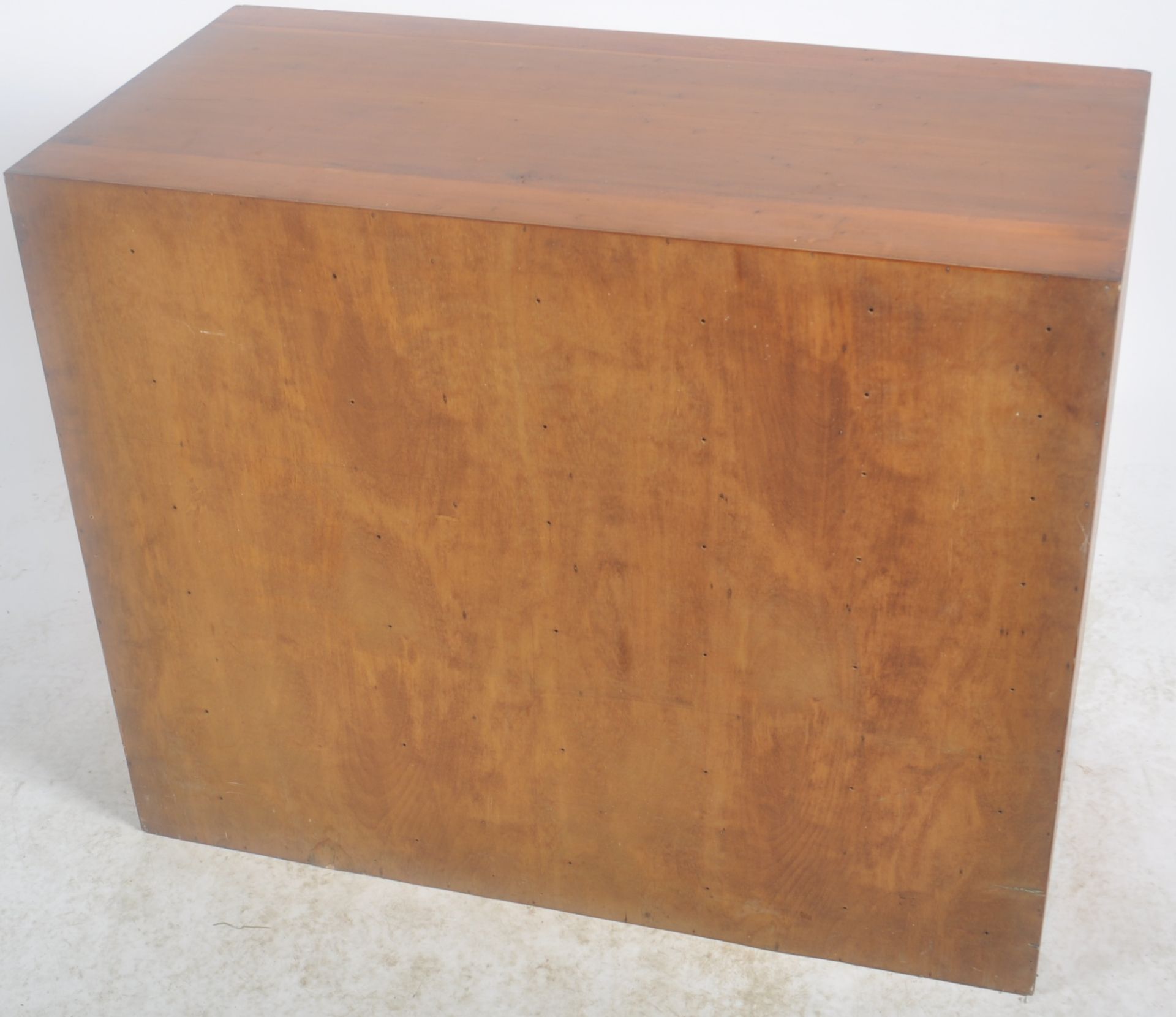 VINTAGE 20TH CENTURY TEAK CAMPAIGN MULTI CHEST OF DRAWERS - Bild 15 aus 15