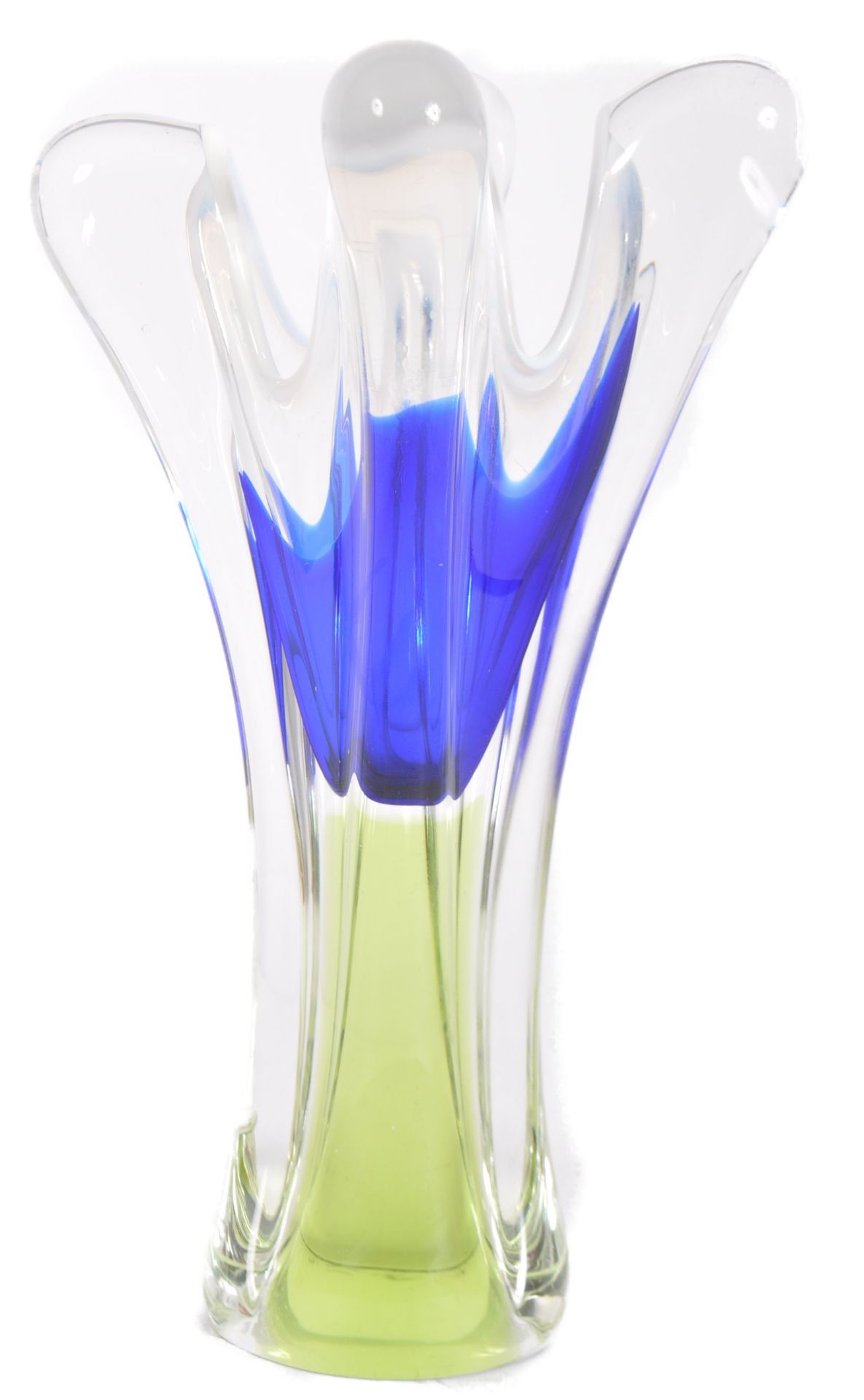 HOSPODKA FOR SKLO UNION - RETRO STUDIO ART GLASS VASE