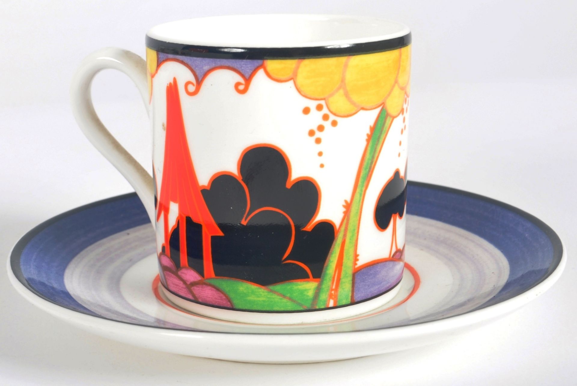 CLARICE CLIFF - WEDGWOOD - SECRETS - DESIGNER COFFEE SET - Bild 5 aus 21