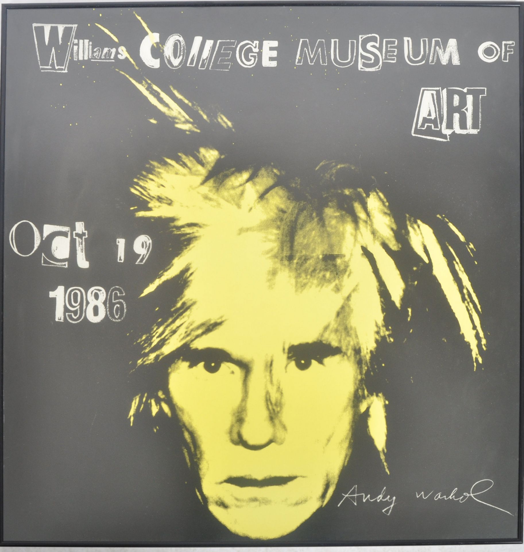 AFTER ANDY WARHOL - WILLIAMS COLLEGE LITHOGRAPH