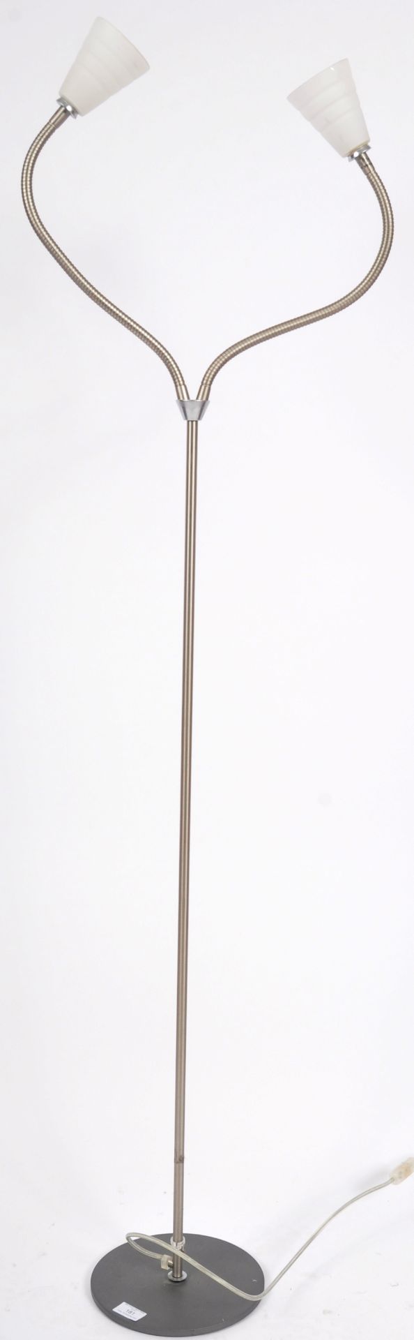 LATE 20TH CENTURY SWEDISH TWIN ARM LAMP STANDARD