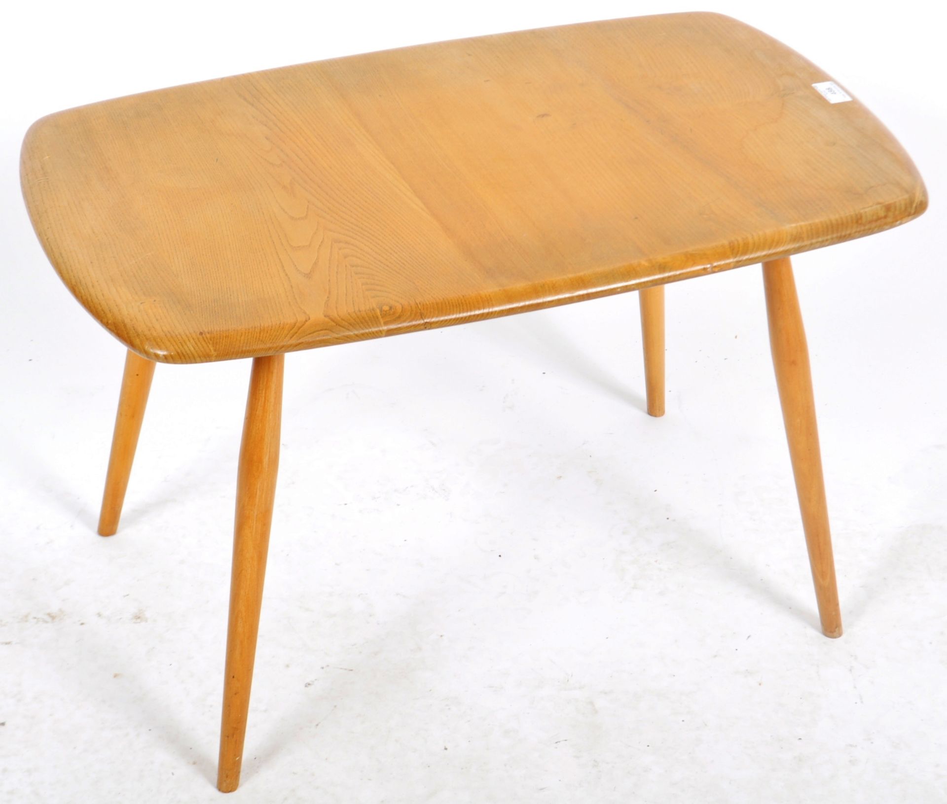 ERCOL - RETRO BEECH AND ELM WOOD COFFEE TABLE - Bild 2 aus 6