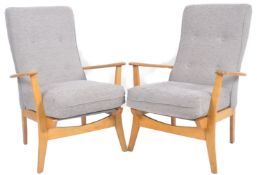 REMPLOY - MATCHING PAIR OF MID CENTURY ARMCHAIRS