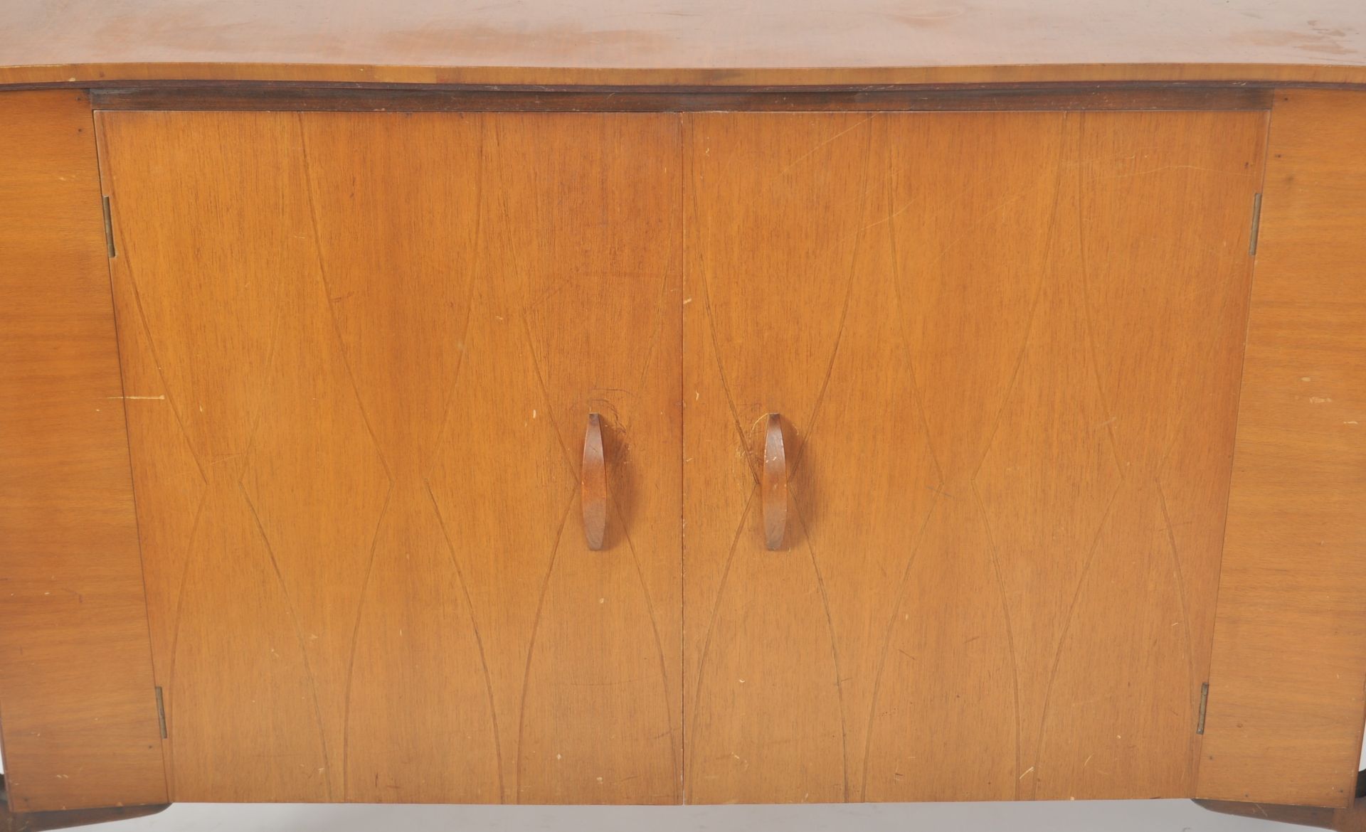 EVEREST - HELIX - MID CENTURY TEAK AND WALNUT SIDEBOARD - Bild 3 aus 10