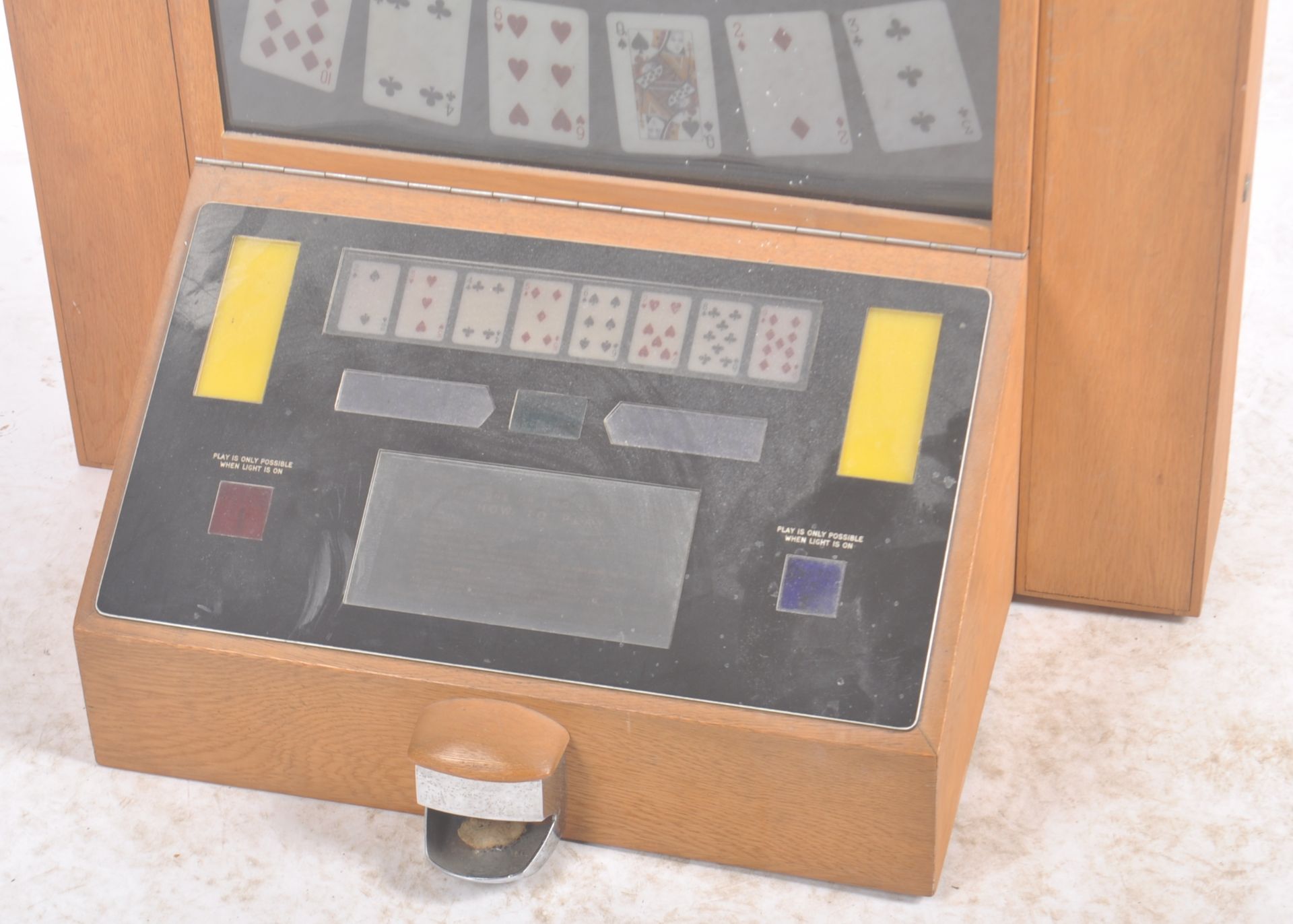 RETRO MID CENTURY 1950s / 60s FRUIT MACHINE / SLOT MACHINE - Bild 3 aus 6