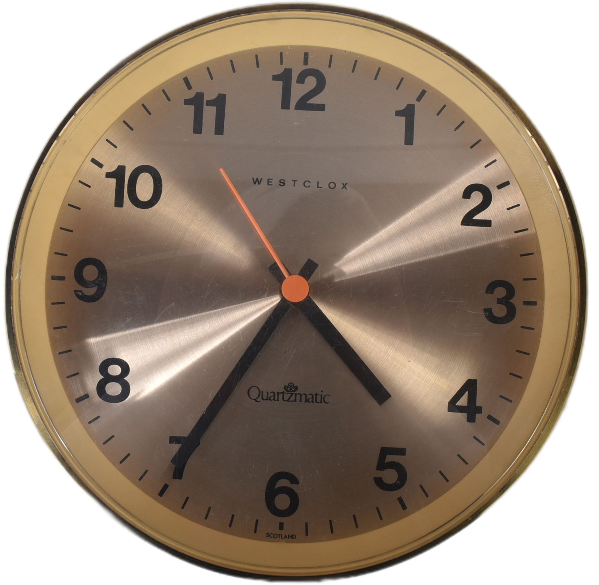 RETRO VINTAGE WESTCLOX WALL CLOCK