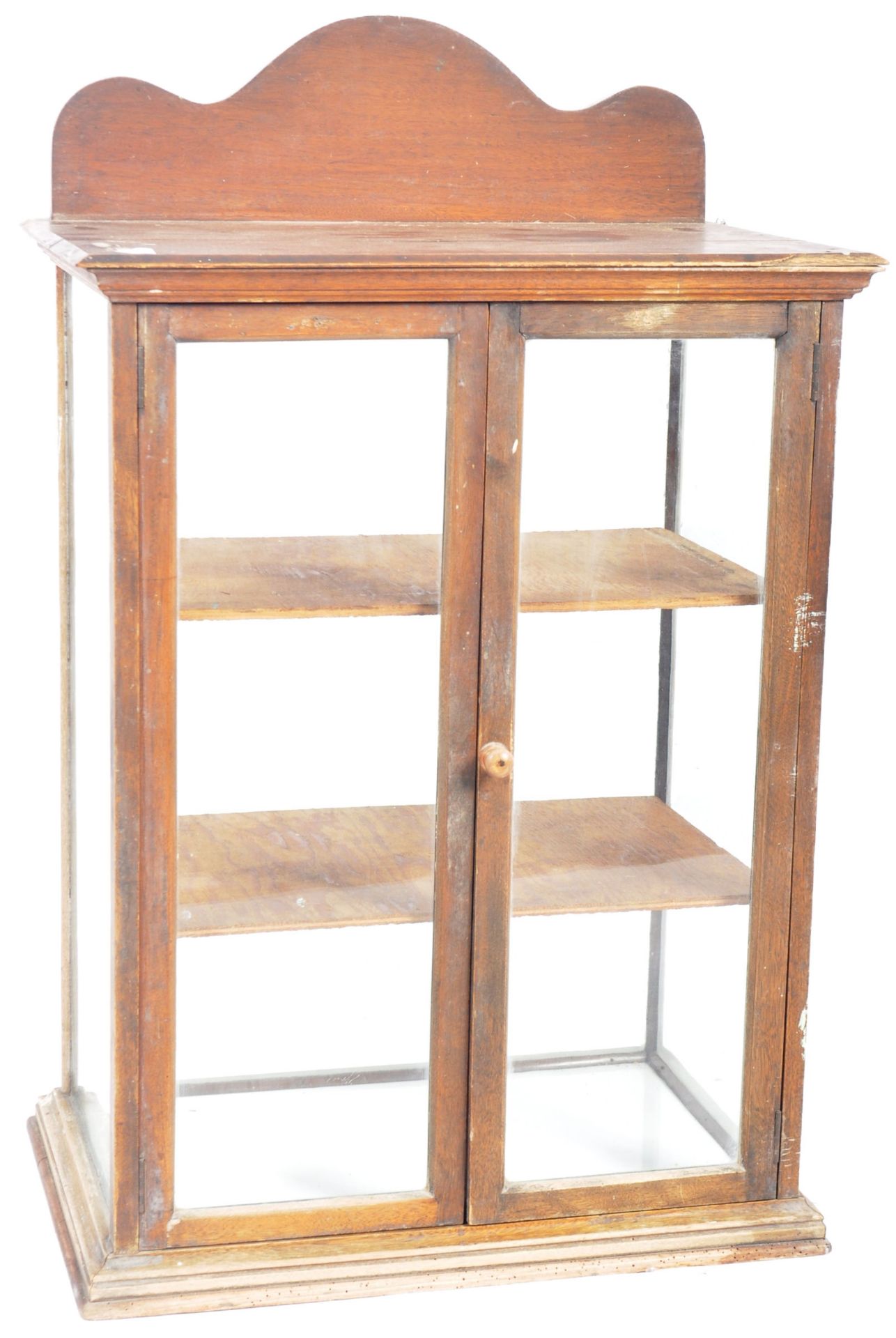 EARLY 20TH CENTURY COUNTER TOP SHOP DISPLAY CABINET