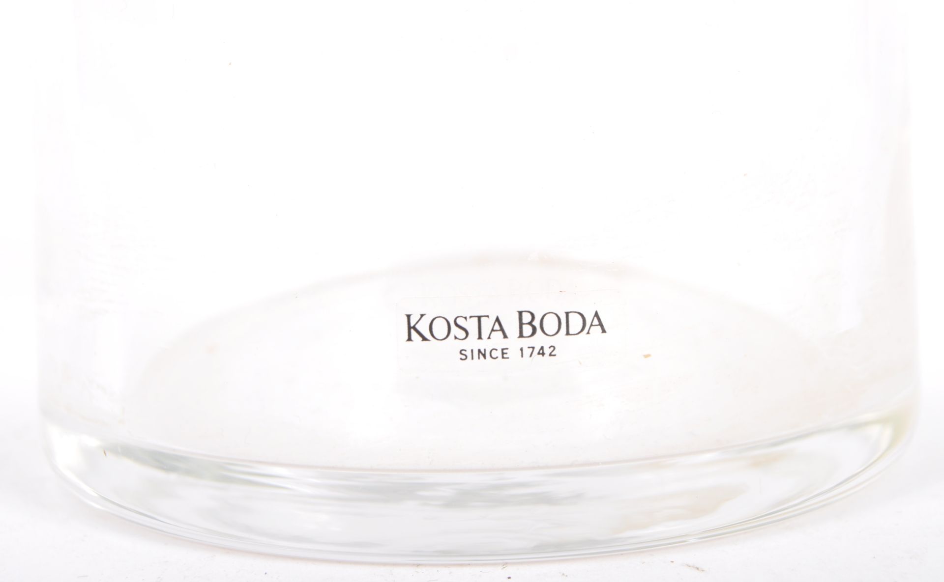 KOSTA BODA - LATE 20TH CENTURY GLASS WATER JUG - Bild 5 aus 8