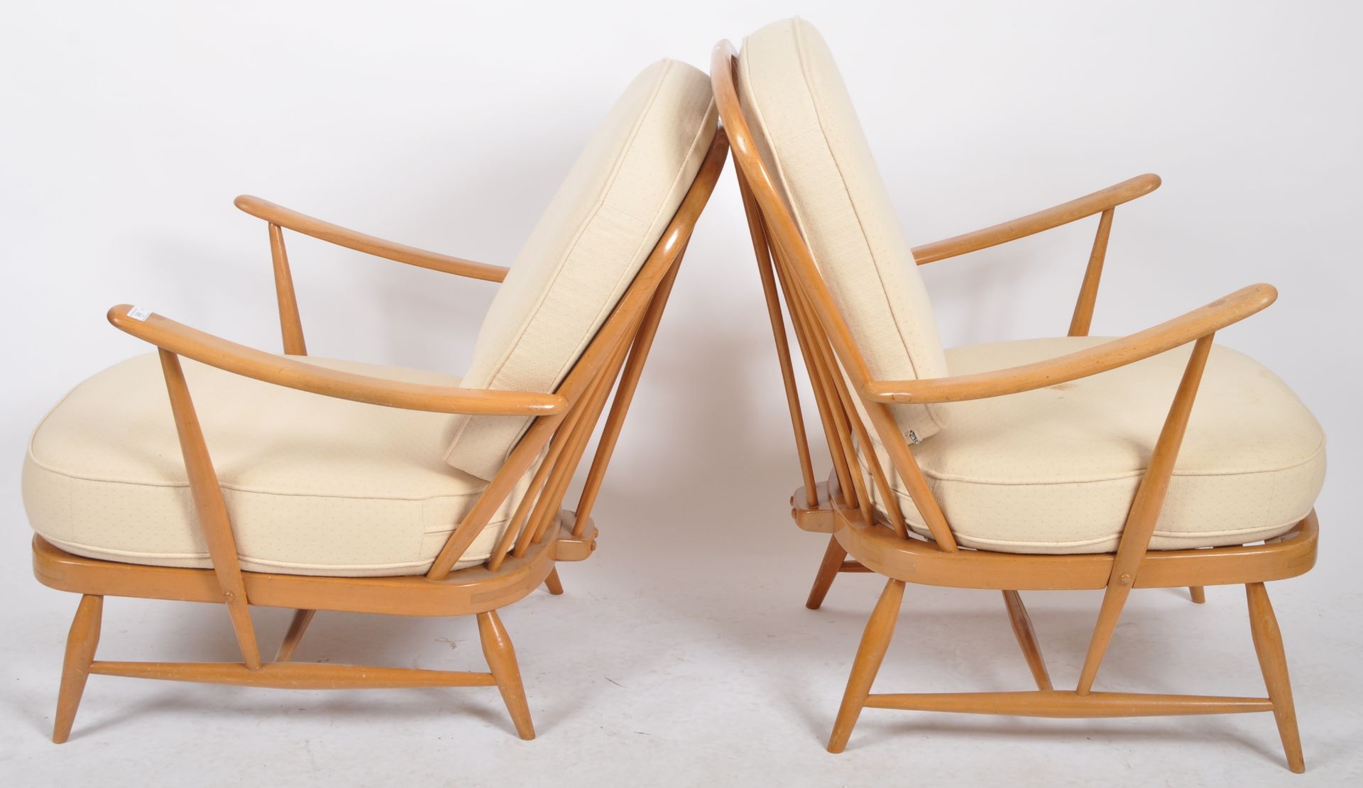 LUCIAN ERCOLANI - ERCOL MODEL 334 - PAIR ARMCHAIRS - Image 5 of 8