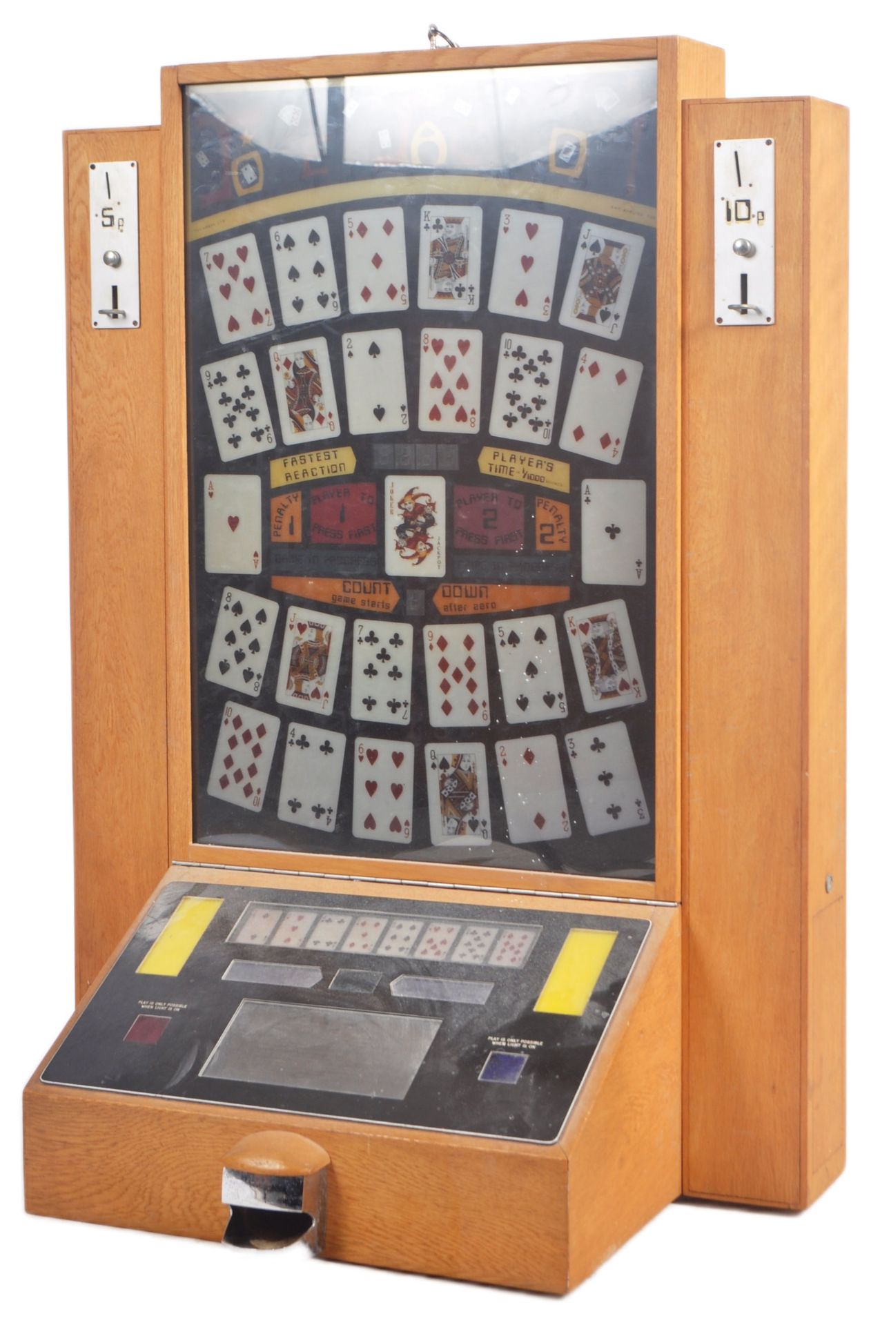 RETRO MID CENTURY 1950s / 60s FRUIT MACHINE / SLOT MACHINE