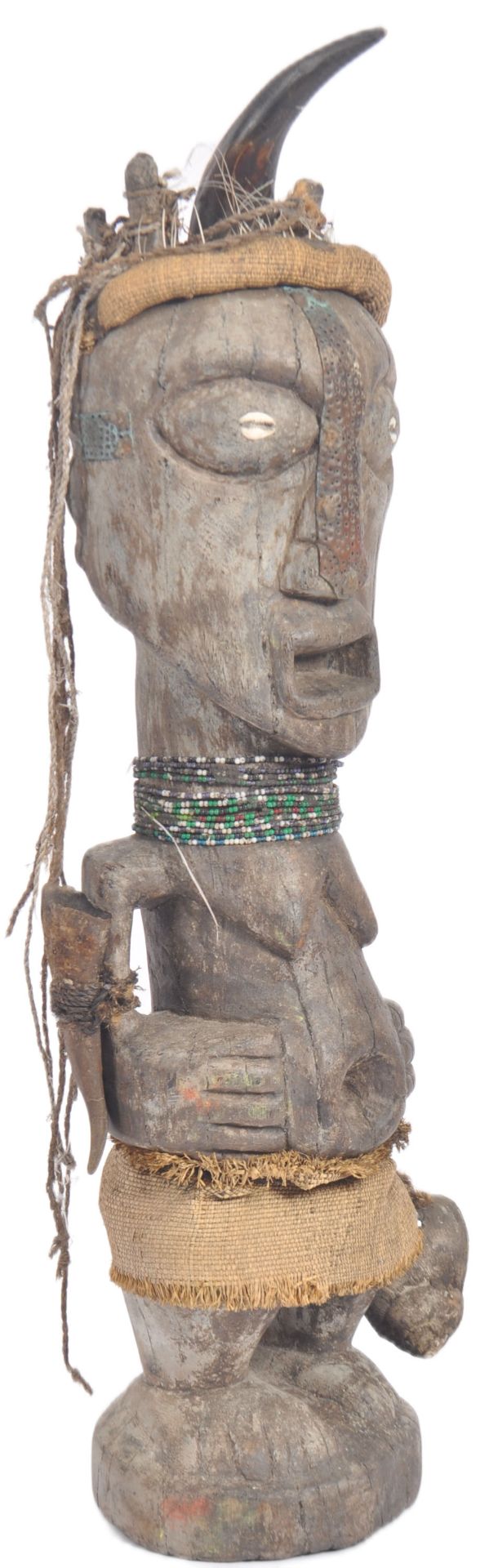 LARGE 20TH CENTURY AFRICAN TRIBAL FIGURE