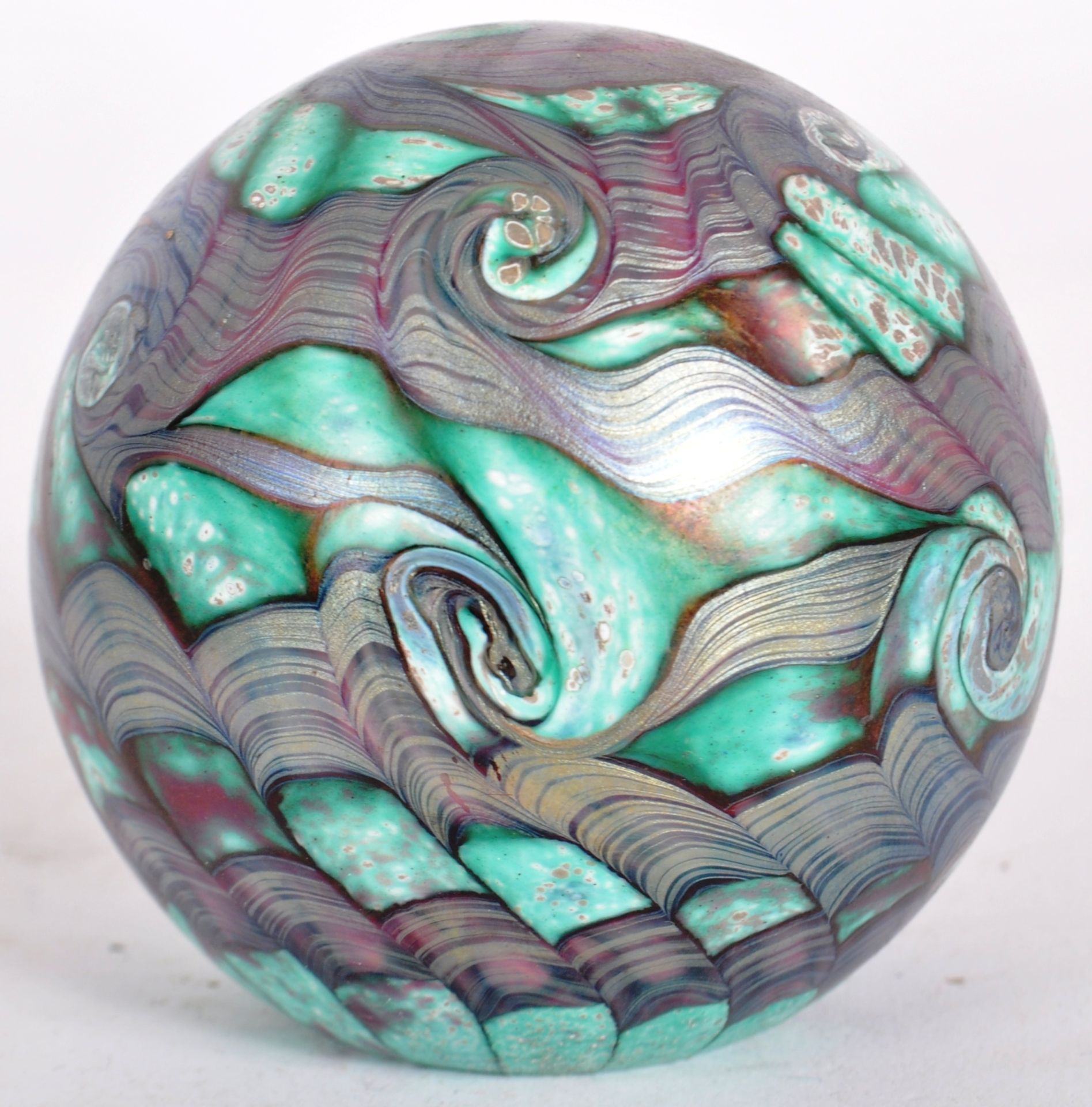 MICHAEL HARRIS FOR ISLE OF WIGHT - GLASS PAPERWEIGHT - Bild 2 aus 9