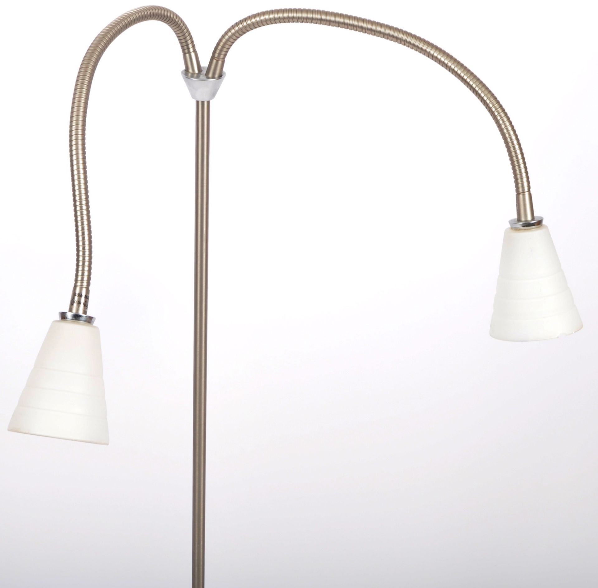 LATE 20TH CENTURY SWEDISH TWIN ARM LAMP STANDARD - Bild 3 aus 6