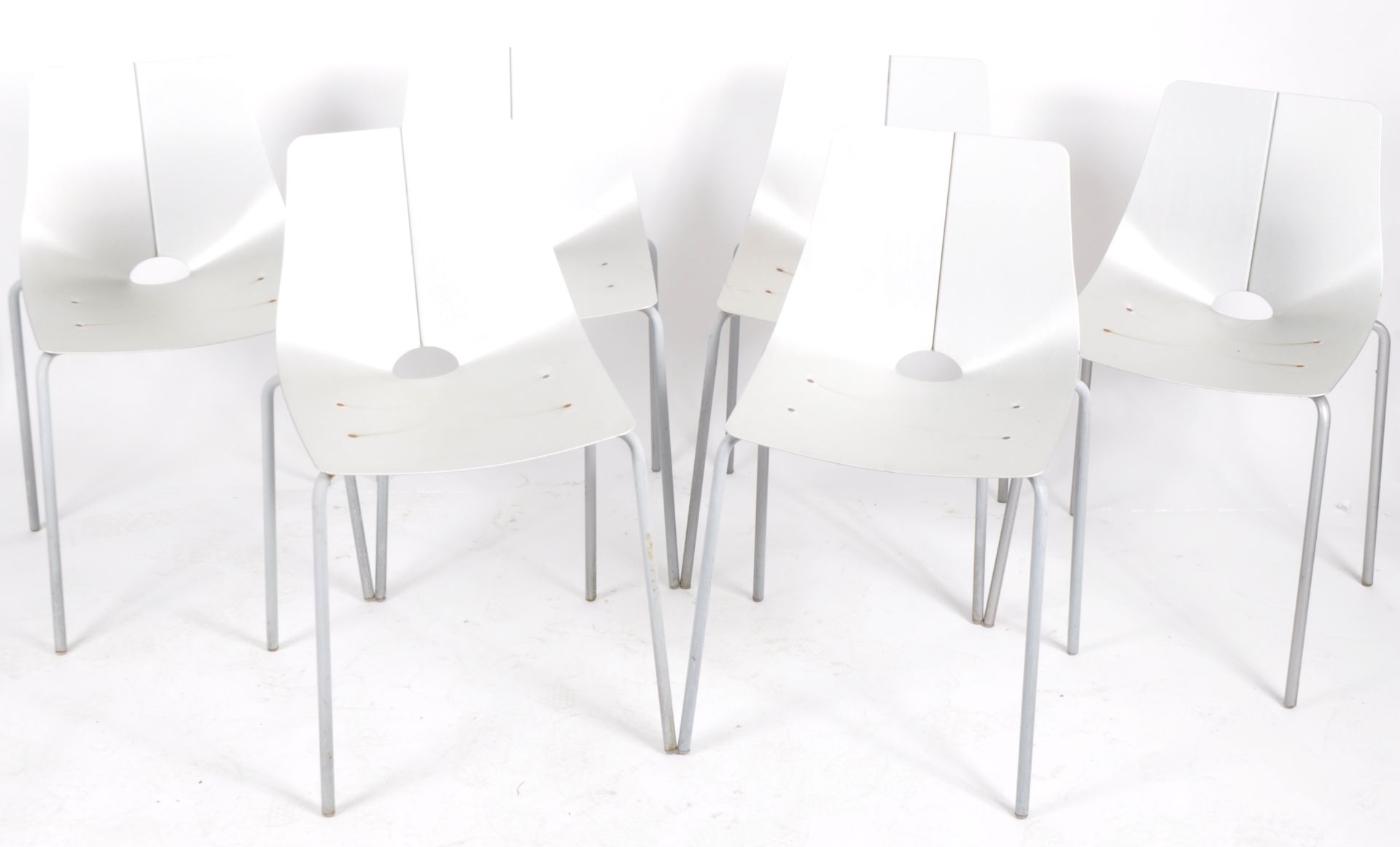 ALLERMUIR - MODEL A550 - MATCHING SET OF SIX DINING CHAIRS - Image 3 of 9