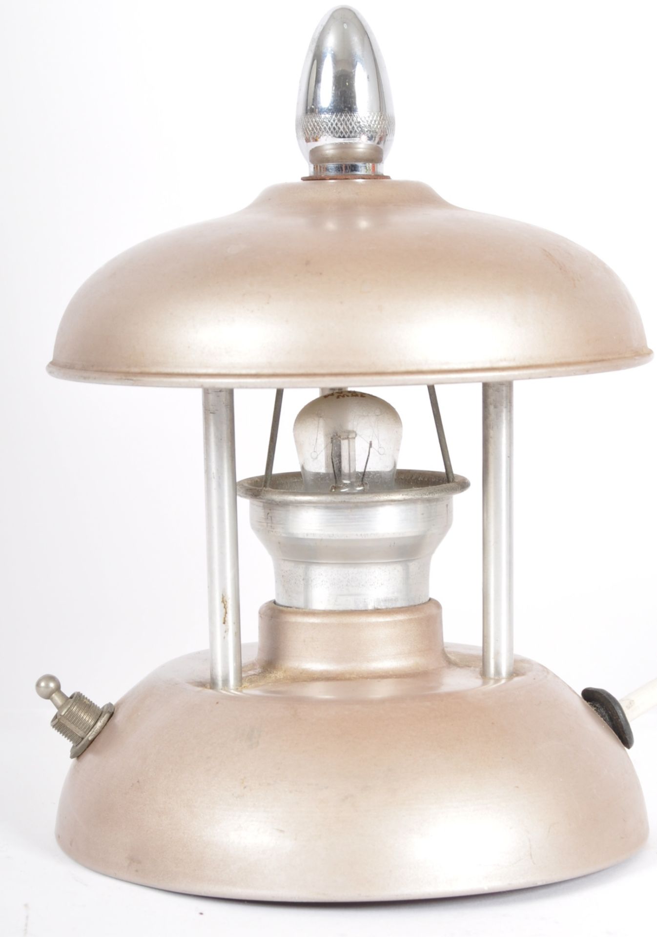 RETRO MID CENTURY 1950s TWIST RISE AND FALL TABLE LAMP - Image 2 of 7