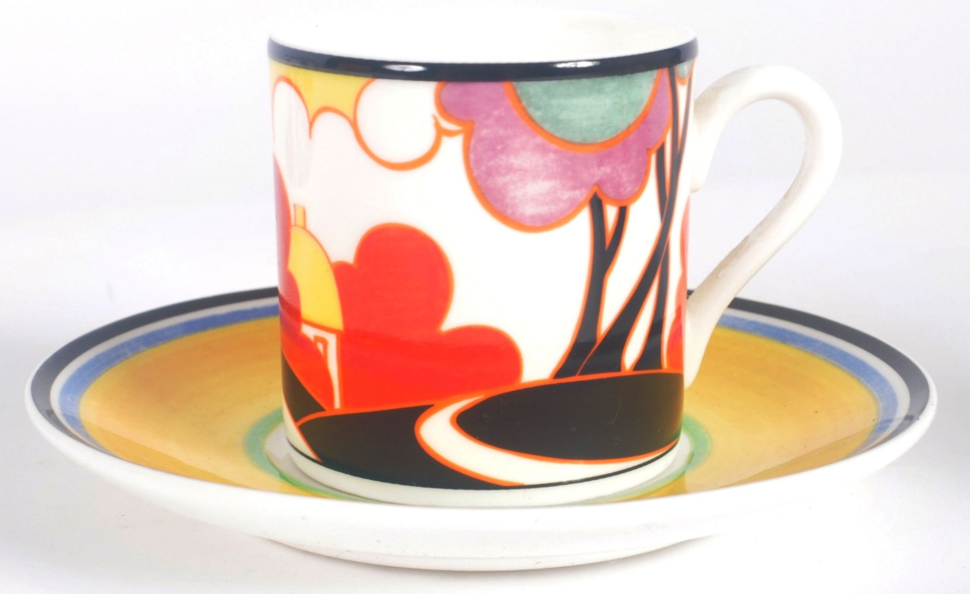 CLARICE CLIFF - WEDGWOOD - SECRETS - DESIGNER COFFEE SET - Bild 6 aus 21