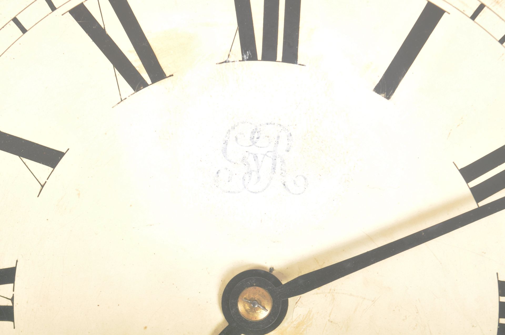 20TH CENTURY MAHOGANY CASED FUSEE TYPE WALL CLOCK - Bild 7 aus 9