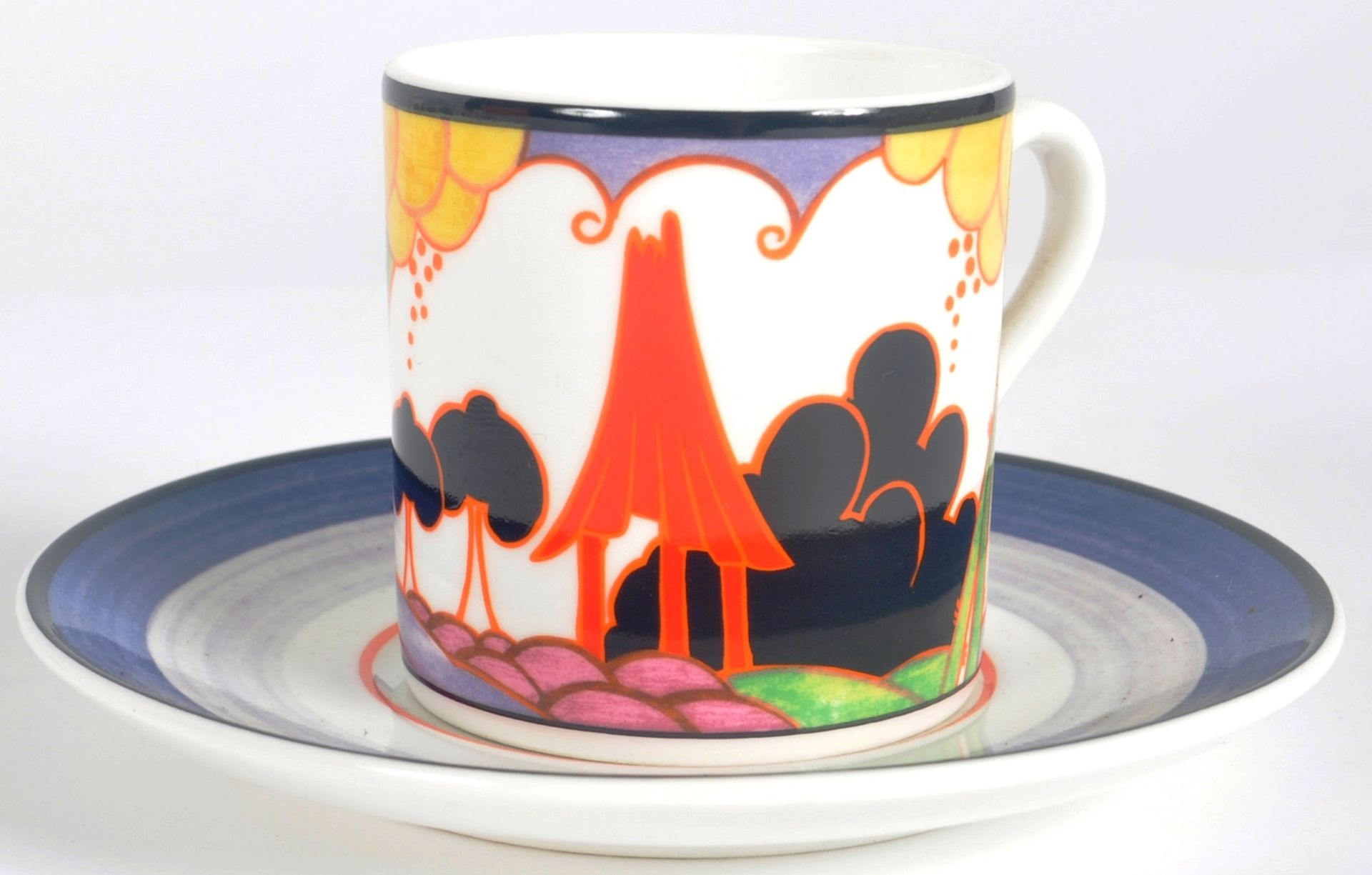 CLARICE CLIFF - WEDGWOOD - SECRETS - DESIGNER COFFEE SET - Bild 4 aus 21