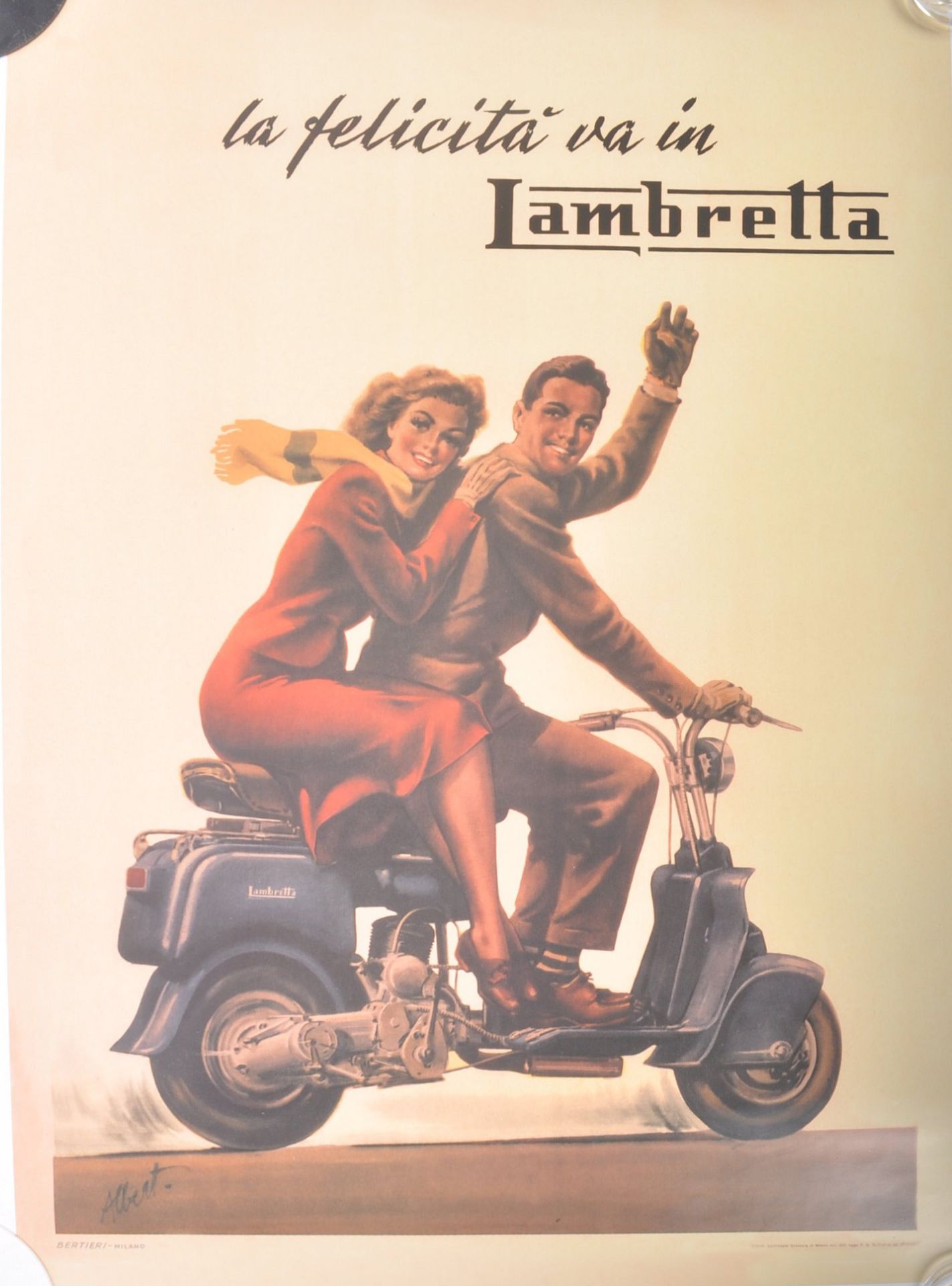 LAMBRETTA - COLLECTION OF ADVERTISING POSTERS - Bild 9 aus 12