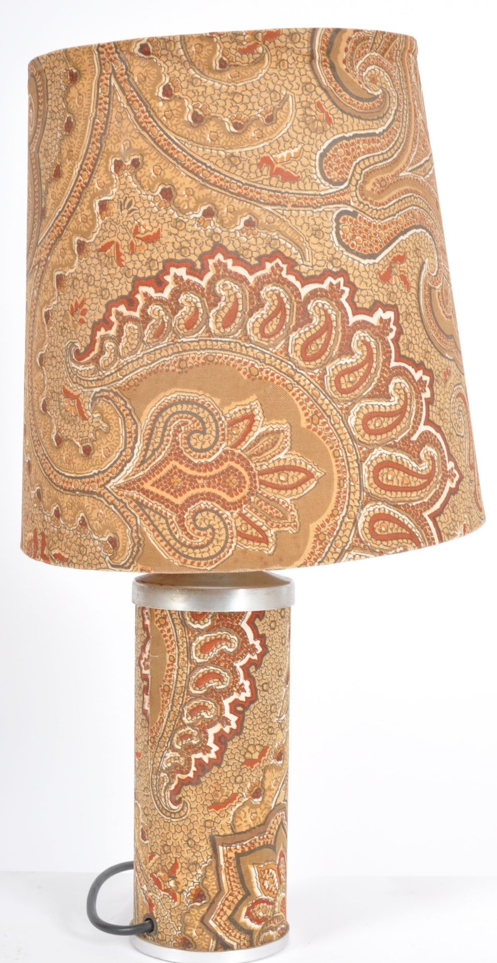 RETRO 20TH CENTURY 1970s PAISLEY DESIGN TABLE LAMP - Image 2 of 6