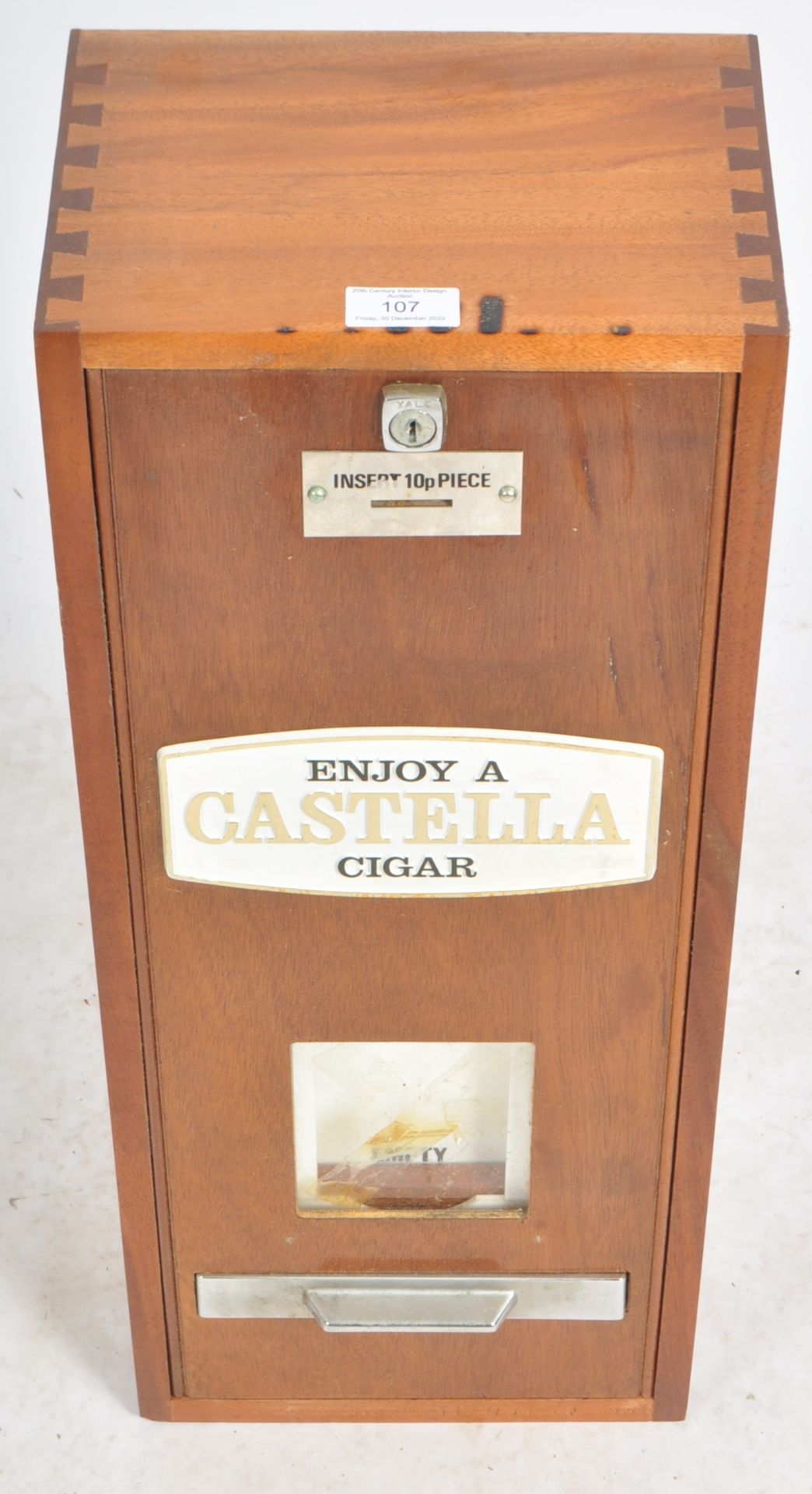 CASTELLA - VINTAGE 20TH CENTURY CIGAR DISPENSER - Bild 2 aus 11