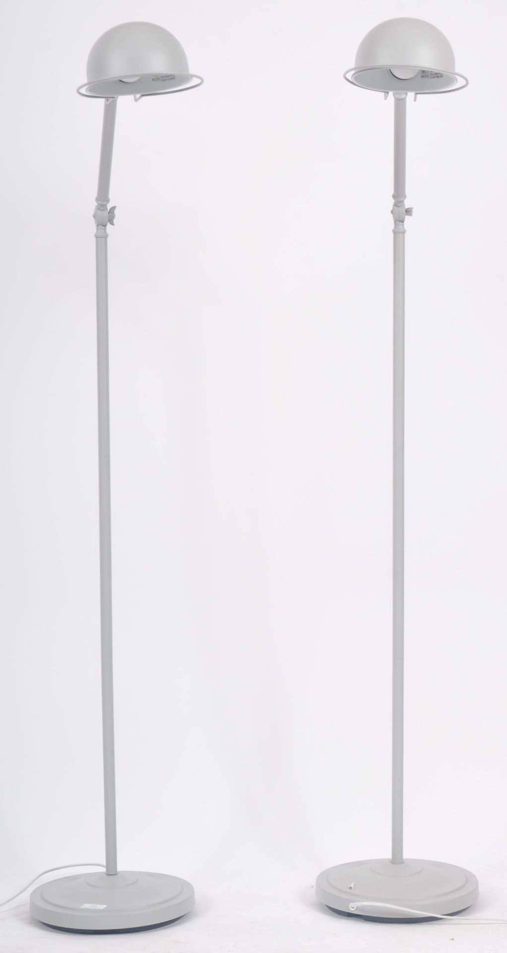 MATCHING PAIR OF CONTEMPORARY FLOOR STANDING LAMPS