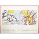 AFTER ROY LICHTENSTEIN - WHAAM - 1991 COLOUR LITHOGRAPH