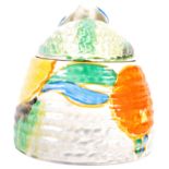 CLARICE CLIFF - DELICIA CITRUS - ART DECO HONEY POT