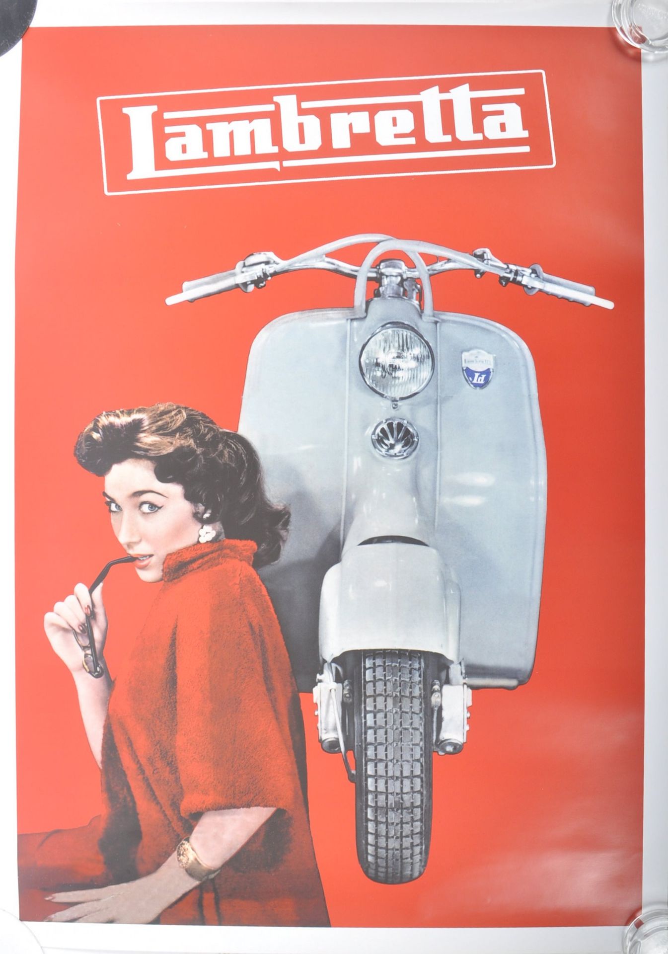 LAMBRETTA - COLLECTION OF ADVERTISING POSTERS - Bild 7 aus 12