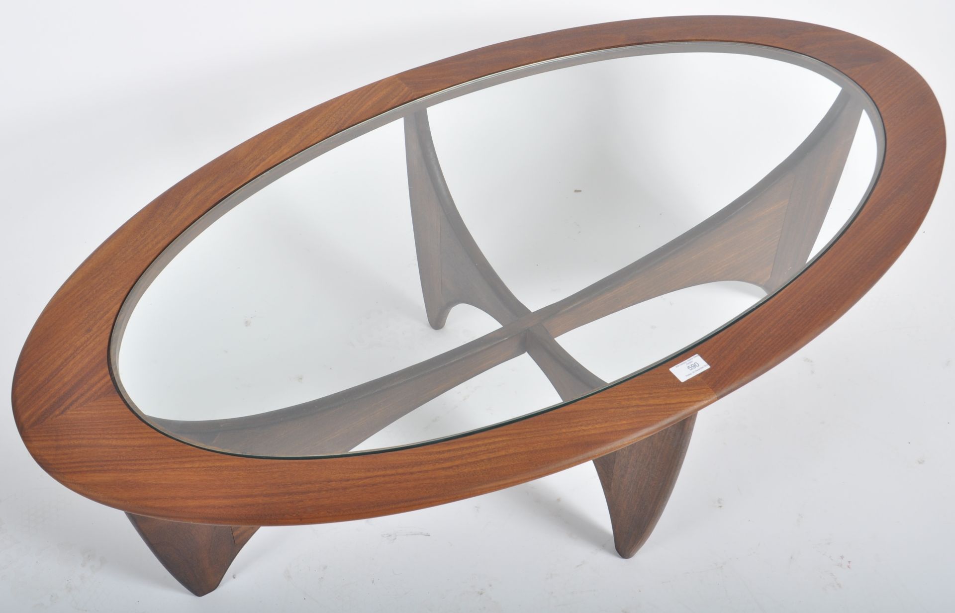 G PLAN - ASTRO - MID CENTURY TEAK AND GLASS COFFEE TABLE - Bild 2 aus 4