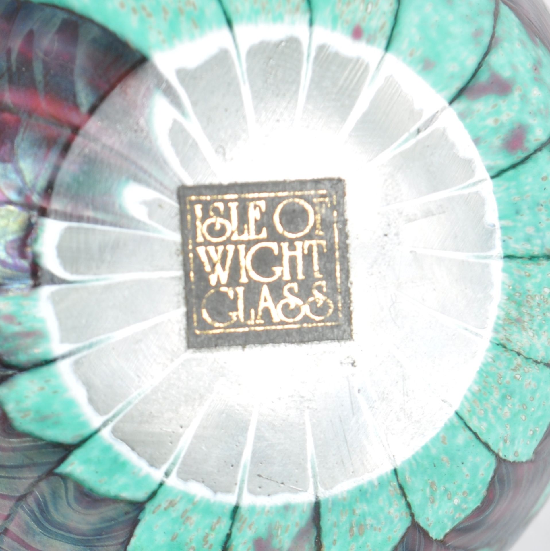 MICHAEL HARRIS FOR ISLE OF WIGHT - GLASS PAPERWEIGHT - Image 9 of 9