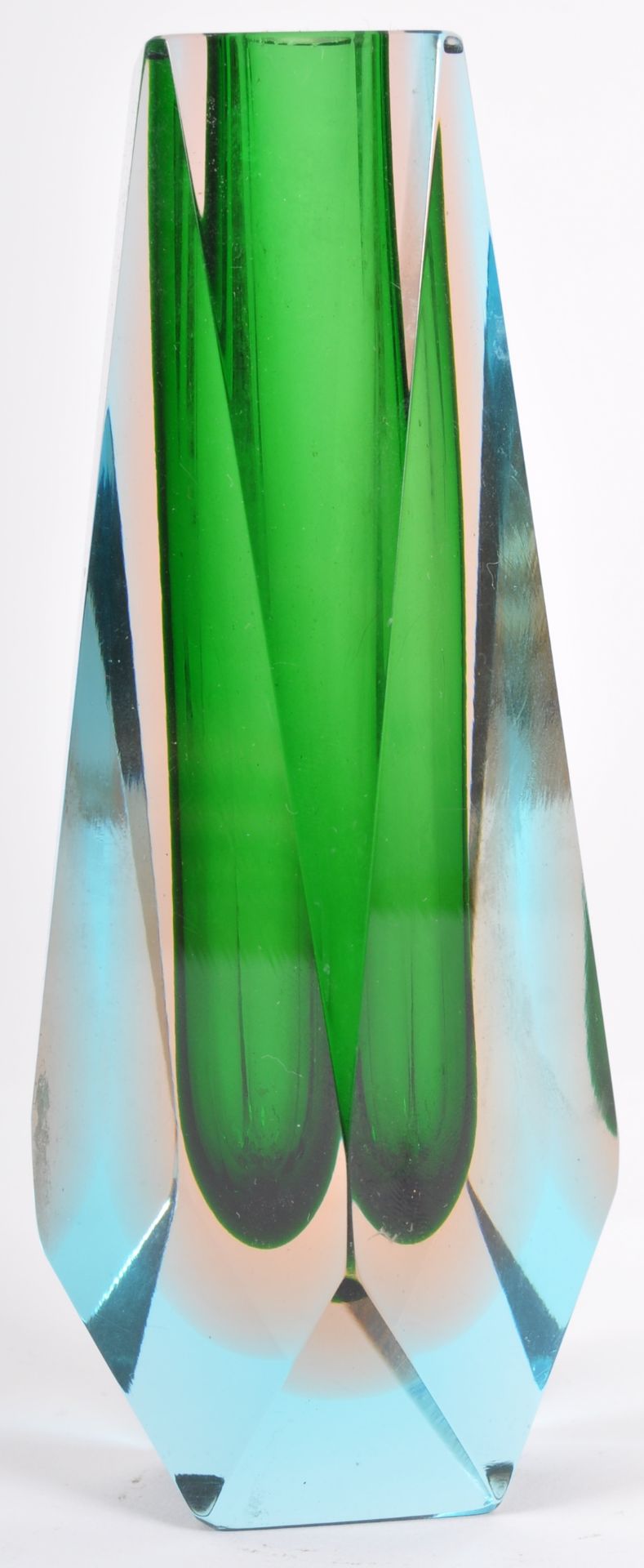 FLAVIO POLI - MID CENTURY ITALIAN MURANO ART GLASS VASE - Bild 2 aus 8